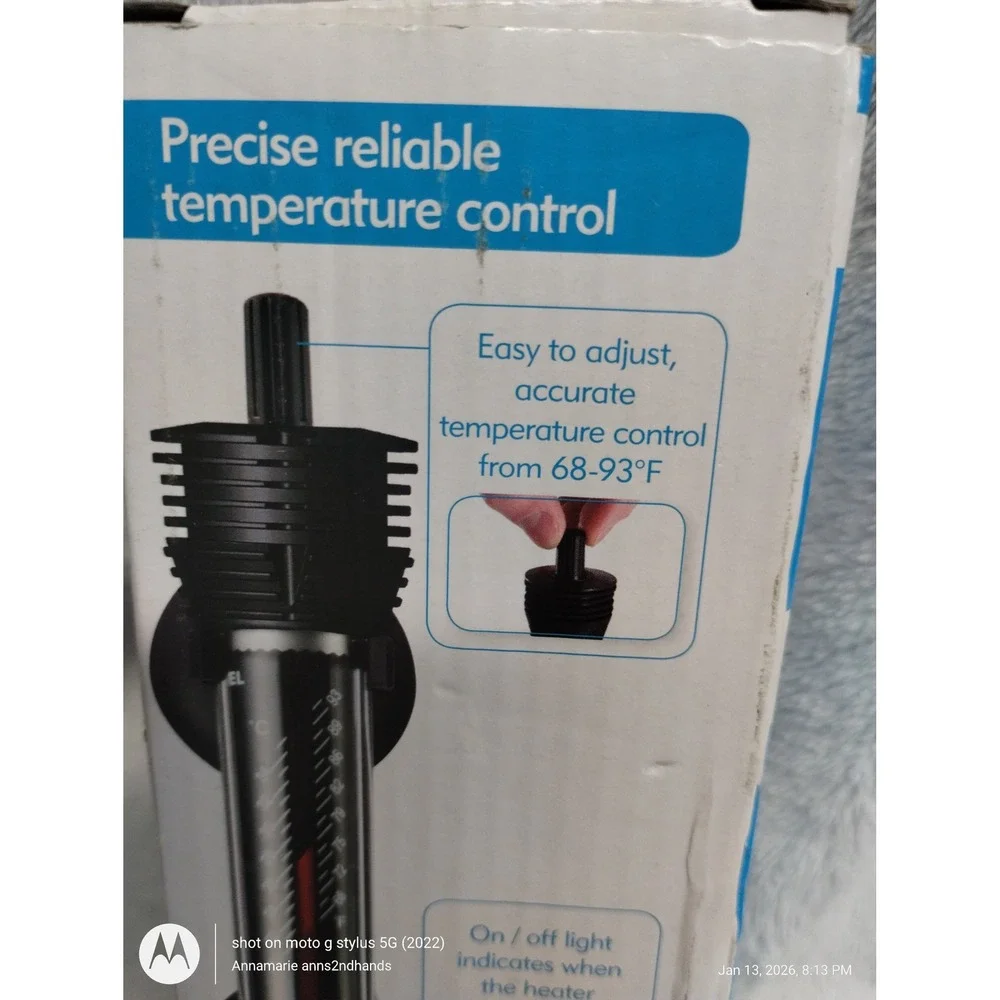 Interpet Submersible‎ Aquarium Heater 50W 3–10 Gallon Adjustable